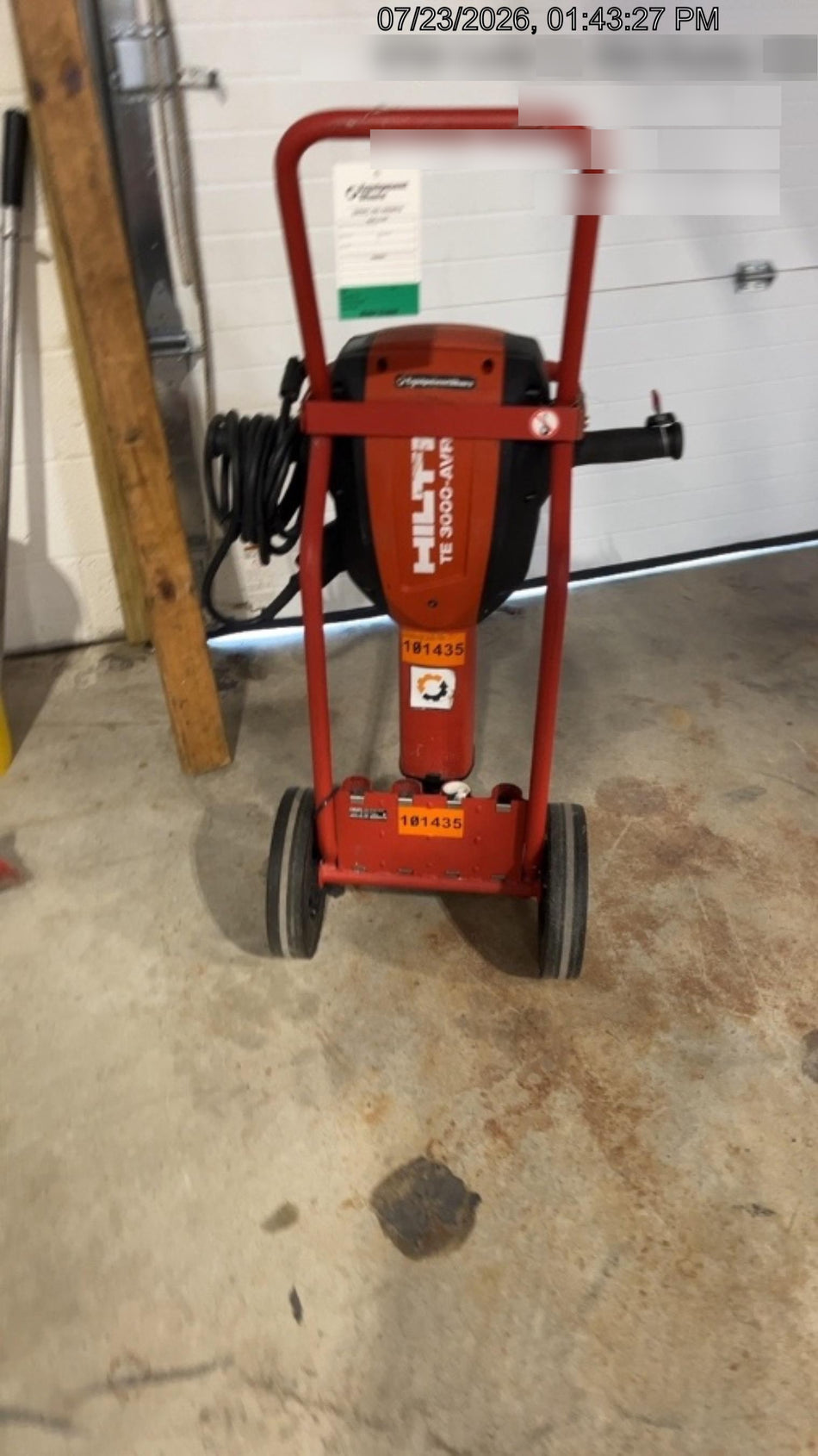 2020 HILTI TE 3000-AVR