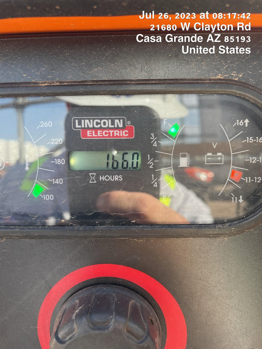 2023 Lincoln Electric Vantage 549X Crosslink Technology, Trailer Mounted, ES Decals, T3