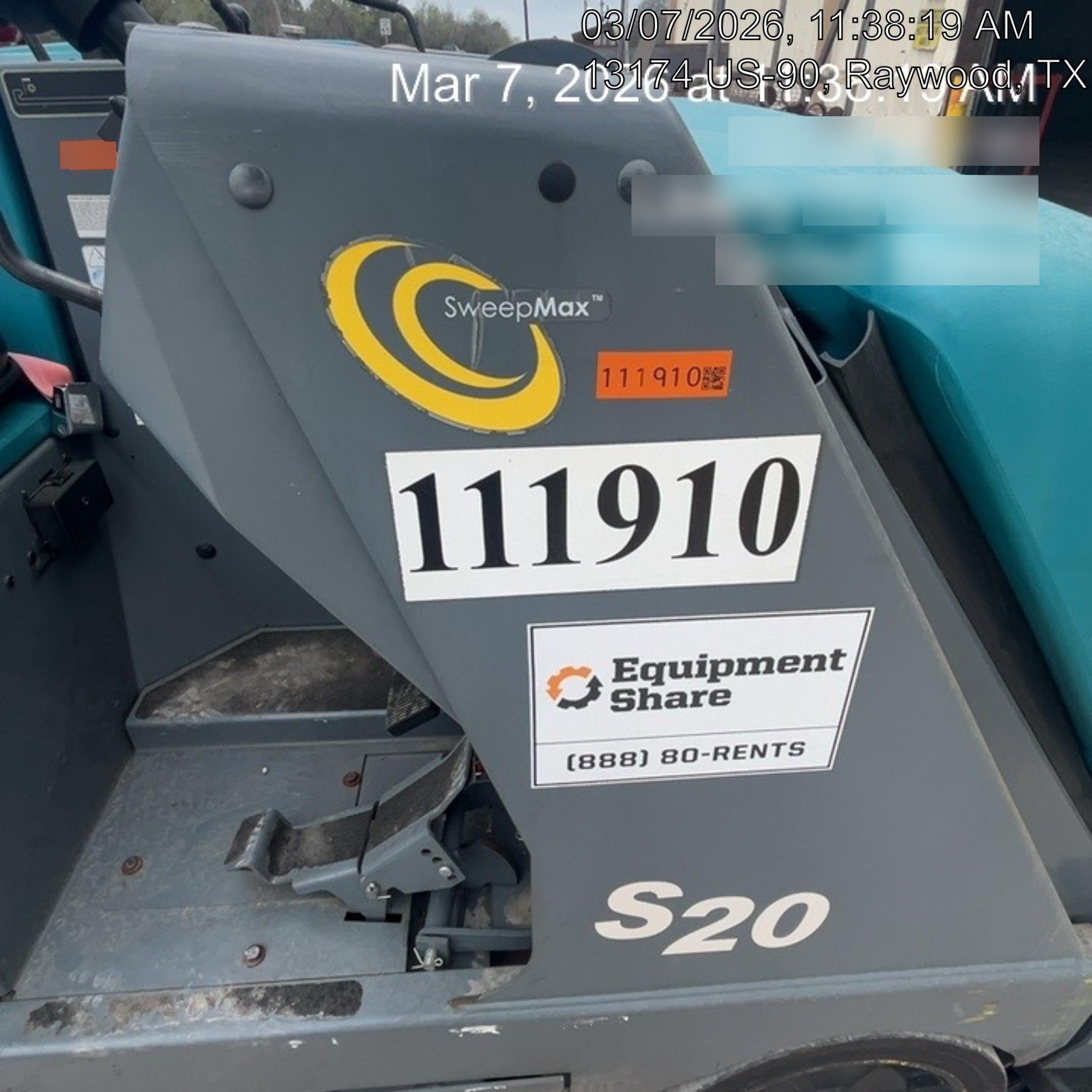 2020 TENNANT S20 LPG