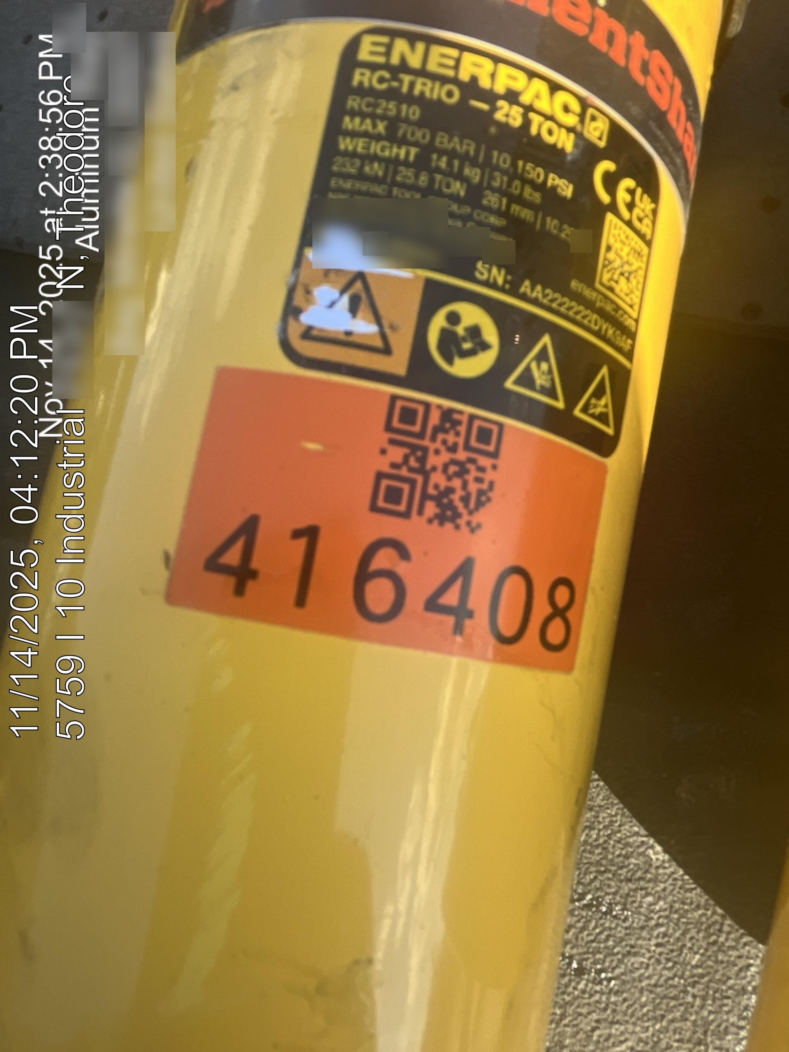 2024 ENERPAC RC2510