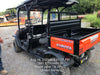 2020 Kubota RTV-X1140W-H 4WD utility cart -LED strobe -Windshield tempered glass -Plastic canopy -Wire harness kit -Backup alarm