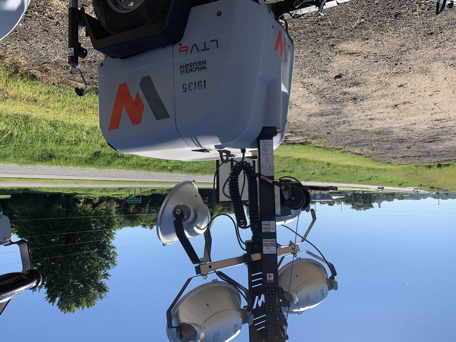 2018 Wacker Neuson LTV6L-MH Wacker Neuson LTV6L Mobile Light Tower w/Fuel Level Sensor Installed