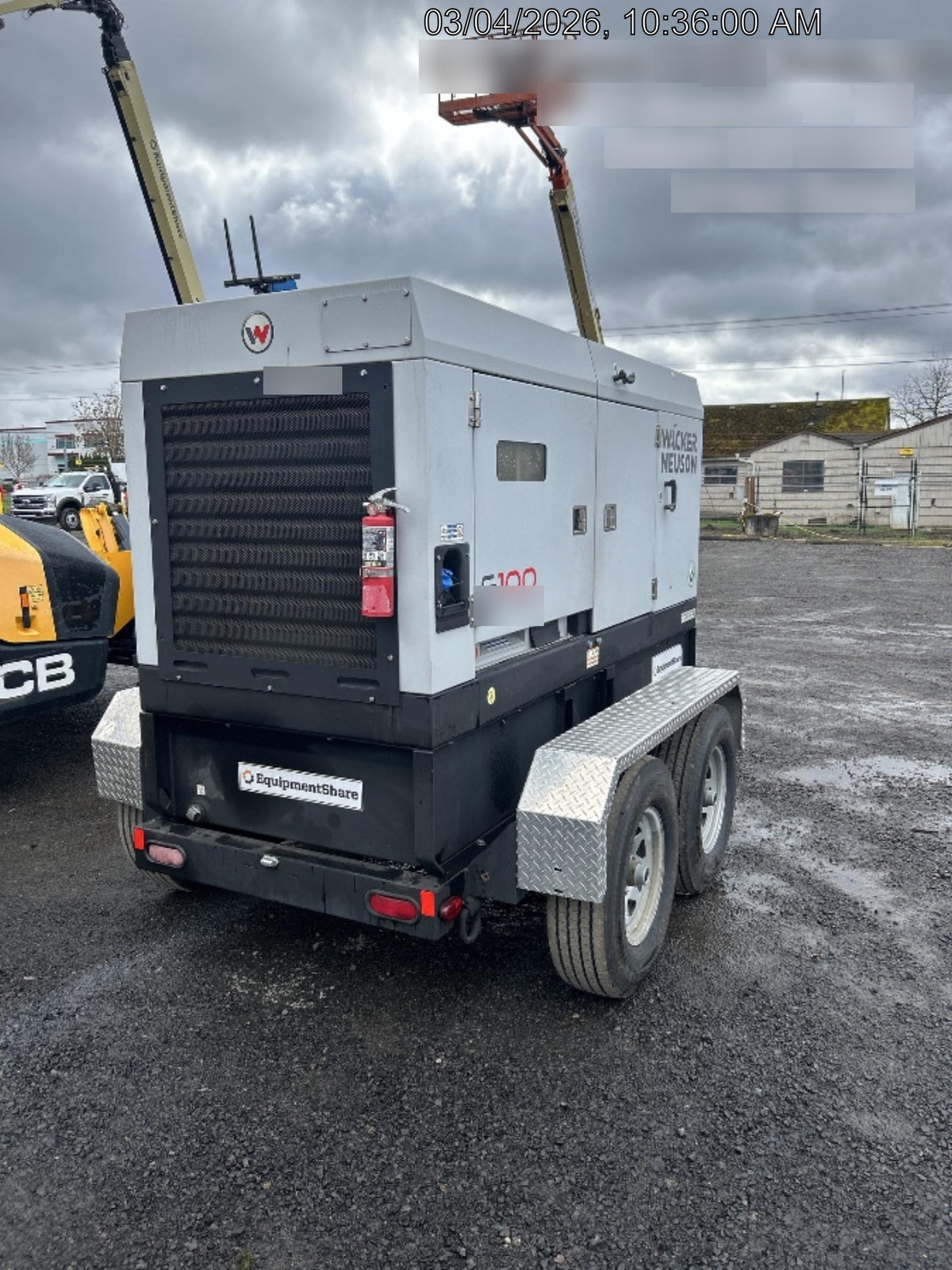 2020 WACKER NEUSON G100