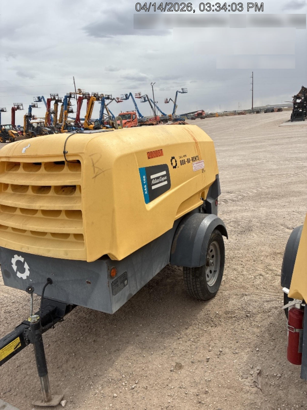 2022 ATLAS COPCO XAS188 CWK
