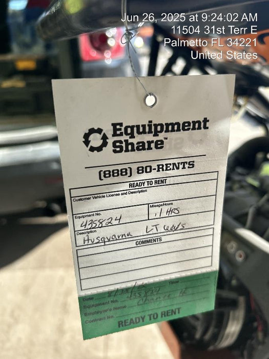 2024 HUSQVARNA LT6005