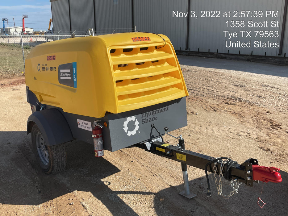 2022 ATLAS COPCO XAS188 CWK