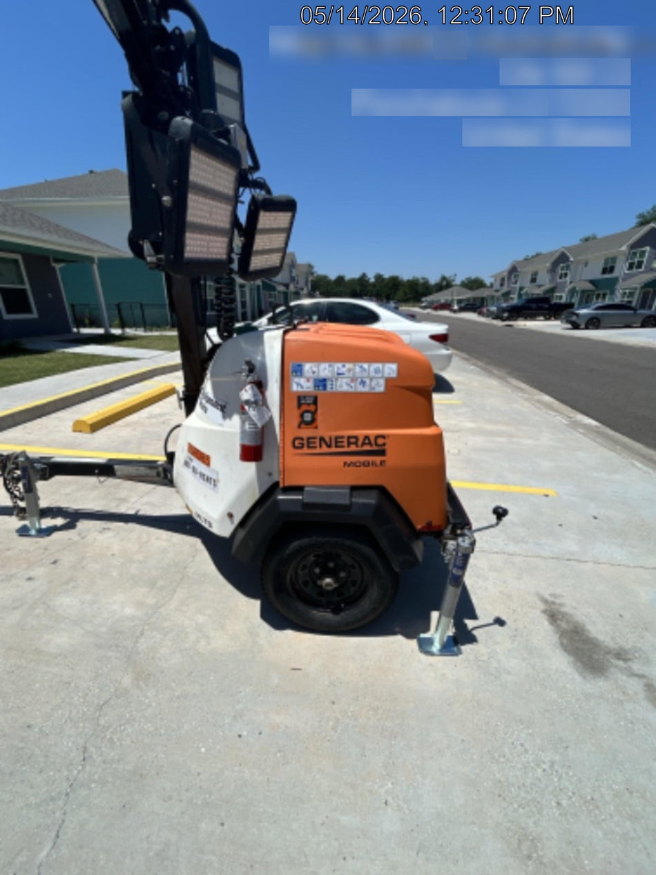 2023 Generac MLT2 Diesel, Flex Switch 120V Input, Powerzone Controller, 
(4) 320W LED Lights, 4kW Generator, 39.9 Gal Fuel Tank, 2" Ball, T3