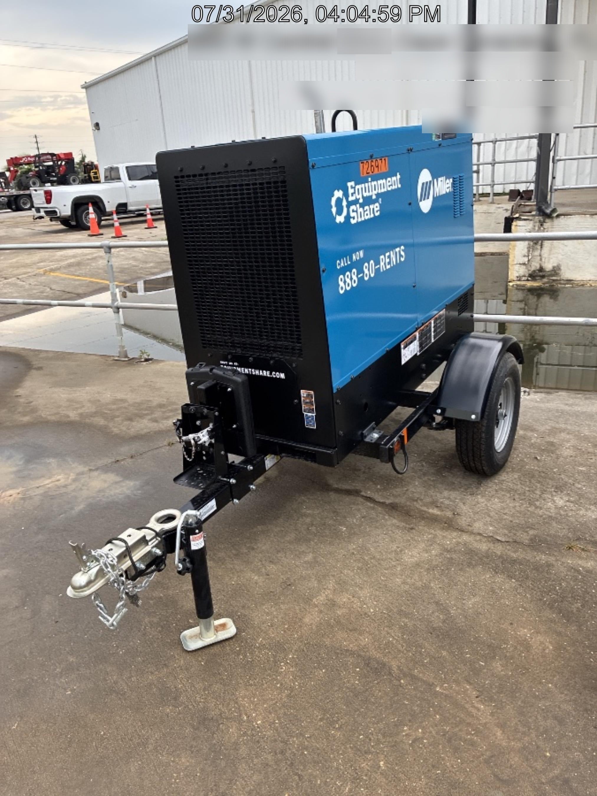 2026 MILLER ELECTRIC BIG BLUE 500