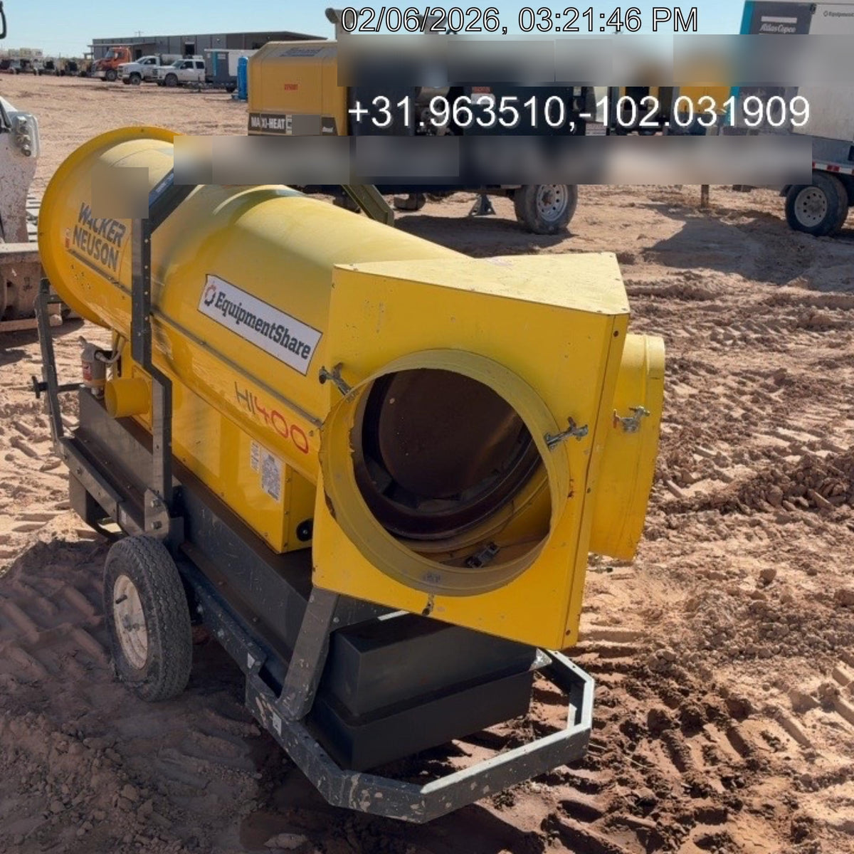 2019 WACKER NEUSON HI400 - DSL