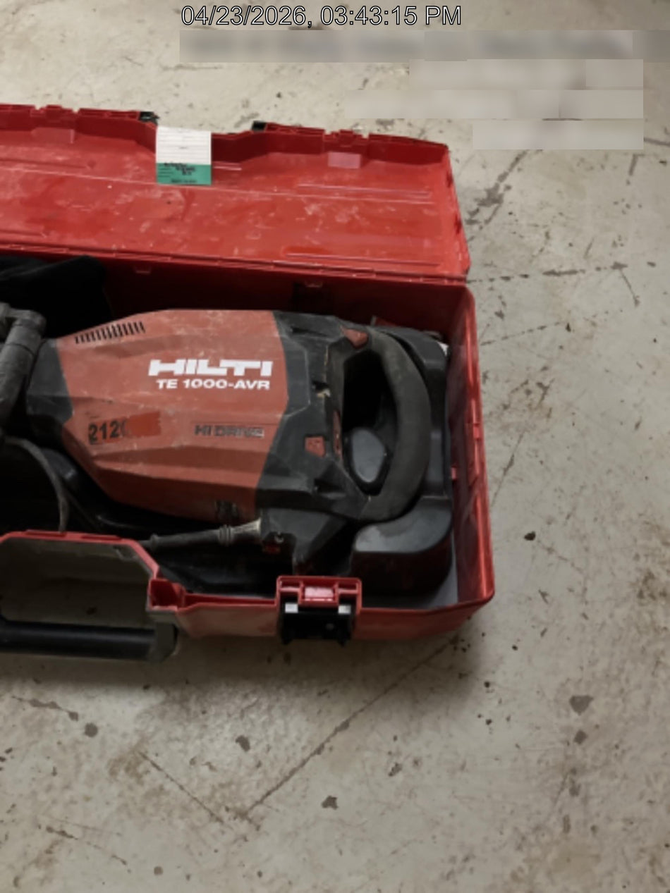 2022 HILTI TE 1000-AVR