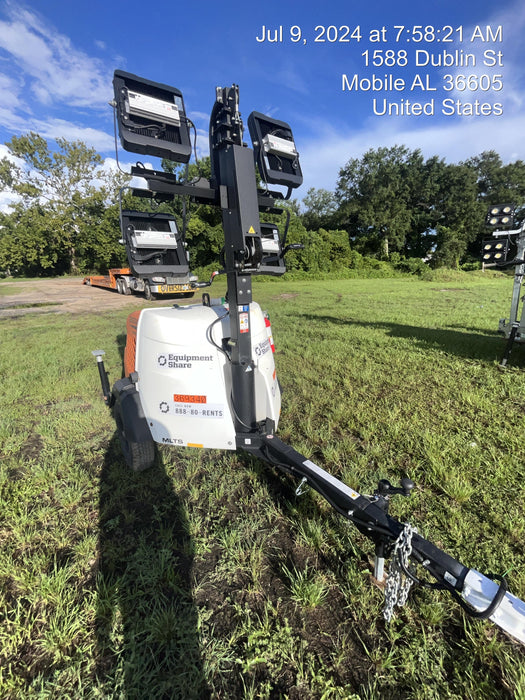 2023 Generac MLT2 Diesel, Flex Switch 120V Input, Powerzone Controller, 
(4) 320W LED Lights, 4kW Generator, 39.9 Gal Fuel Tank, 2" Ball, T3