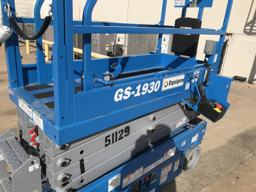 2019 Genie GS-1930 Fixed Rails with Chain Entry