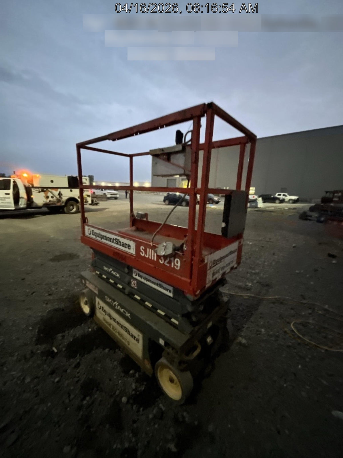 2019 Skyjack SJIII-3219 Standard Options, Trojan Batteries