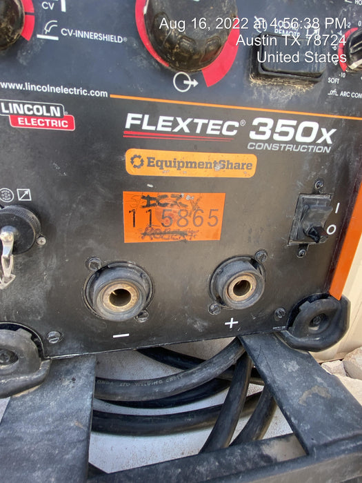 2020 LINCOLN ELECTRIC FLEXTEC 350X