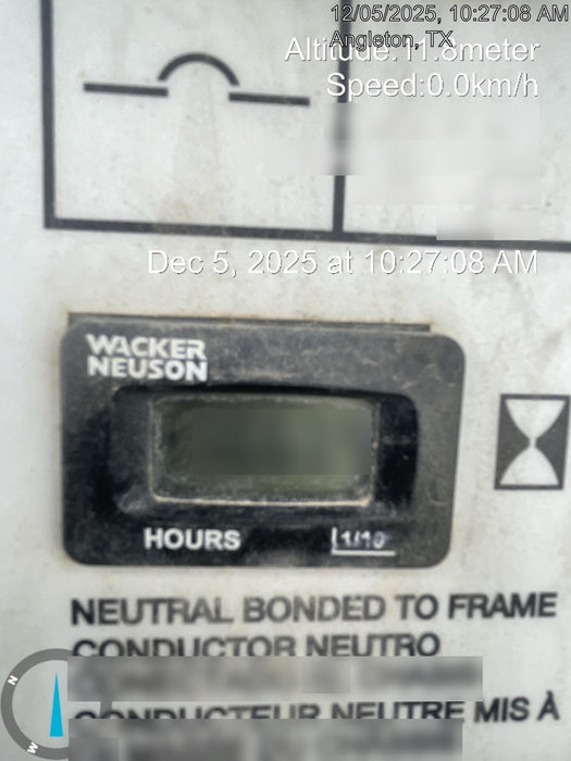 2018 Wacker Neuson LTV6L-MH Wacker Neuson LTV6L Mobile Light Tower w/Fuel Level Sensor Installed