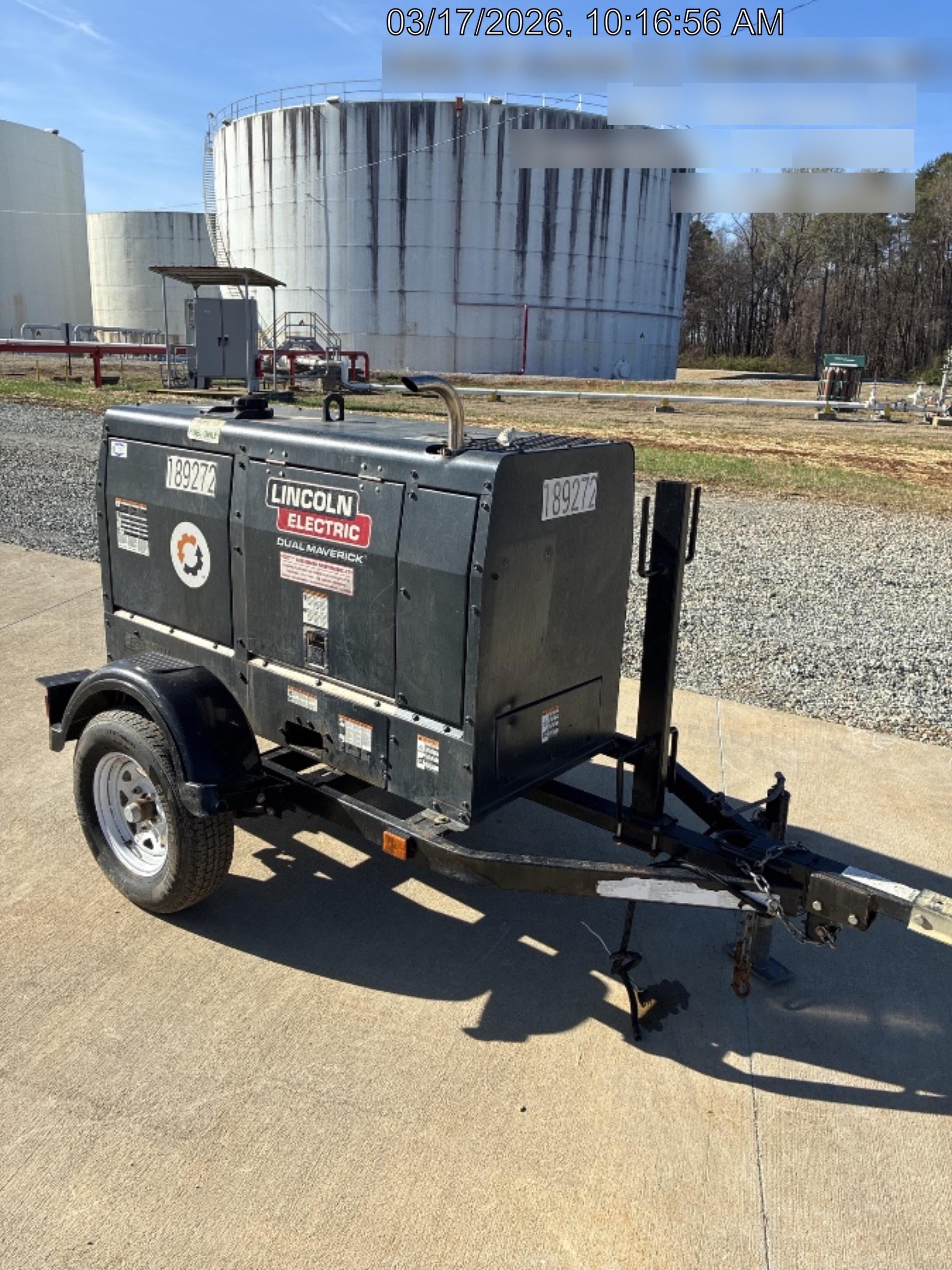 2021 Lincoln Electric Dual Maverick 200/200X Ready Pak 3, Includes Trailer, Cable Rack, Fender Light Kit
