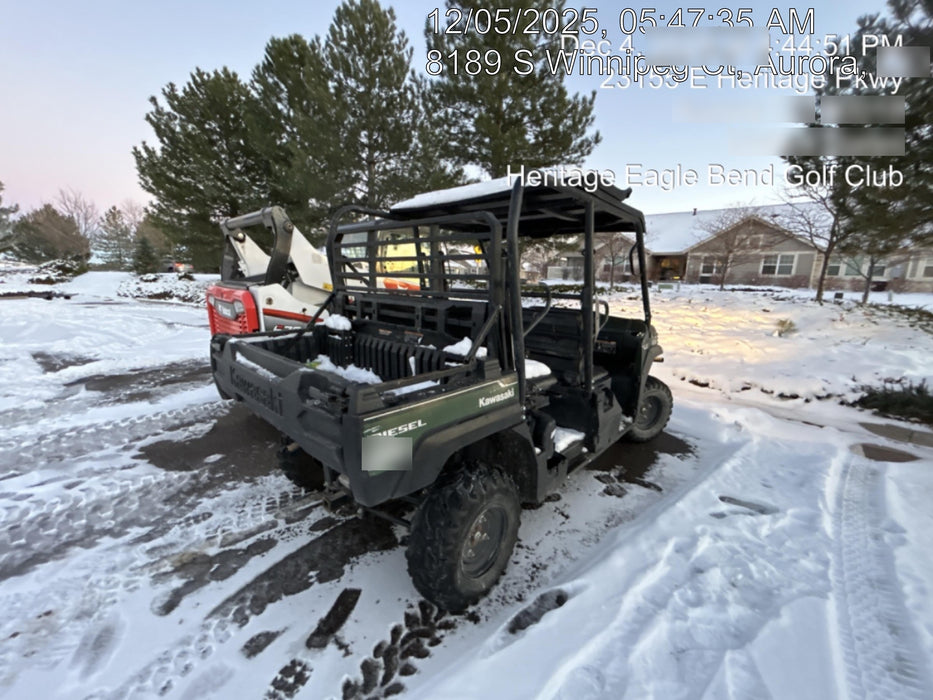 2019 Kawasaki MULE PRO-DX Kawasaki Mule 4x4 Diesel UTV w/Hard Top, Windshield, Beacon, Backup Alarm, ES Keypad/Hardware Installed