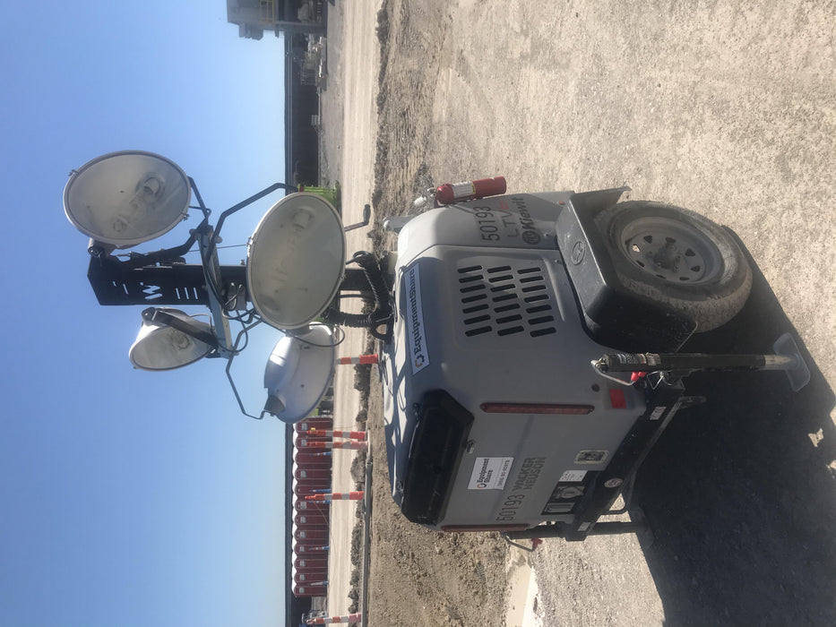 2019 Wacker Neuson LTV6L-MH Mobile Light Tower w/Fuel Level Sensor Installed