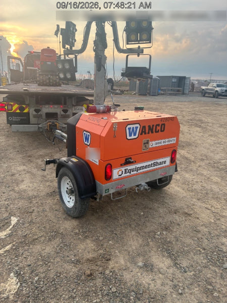 2024 Wanco WLTT-4MM4K Diesel, Deep Sea Controller, Shore Power Plug, Auto Start, (4) 350W LED Floodlights, 4kW Generator, 60 Gal Fuel Tank, 2" Ball, T3
