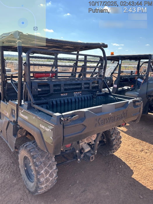 Kawasaki Mule PRO-DXT Movement Alarm, Beacon, Hard Top, ES Track Hardware