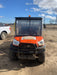 2021 Kubota RTV-X1140W-H Plastic Canopy, Windshield Acrylic Clear, LED Strobe Light, Wire Harness Kit, Back up Alarm