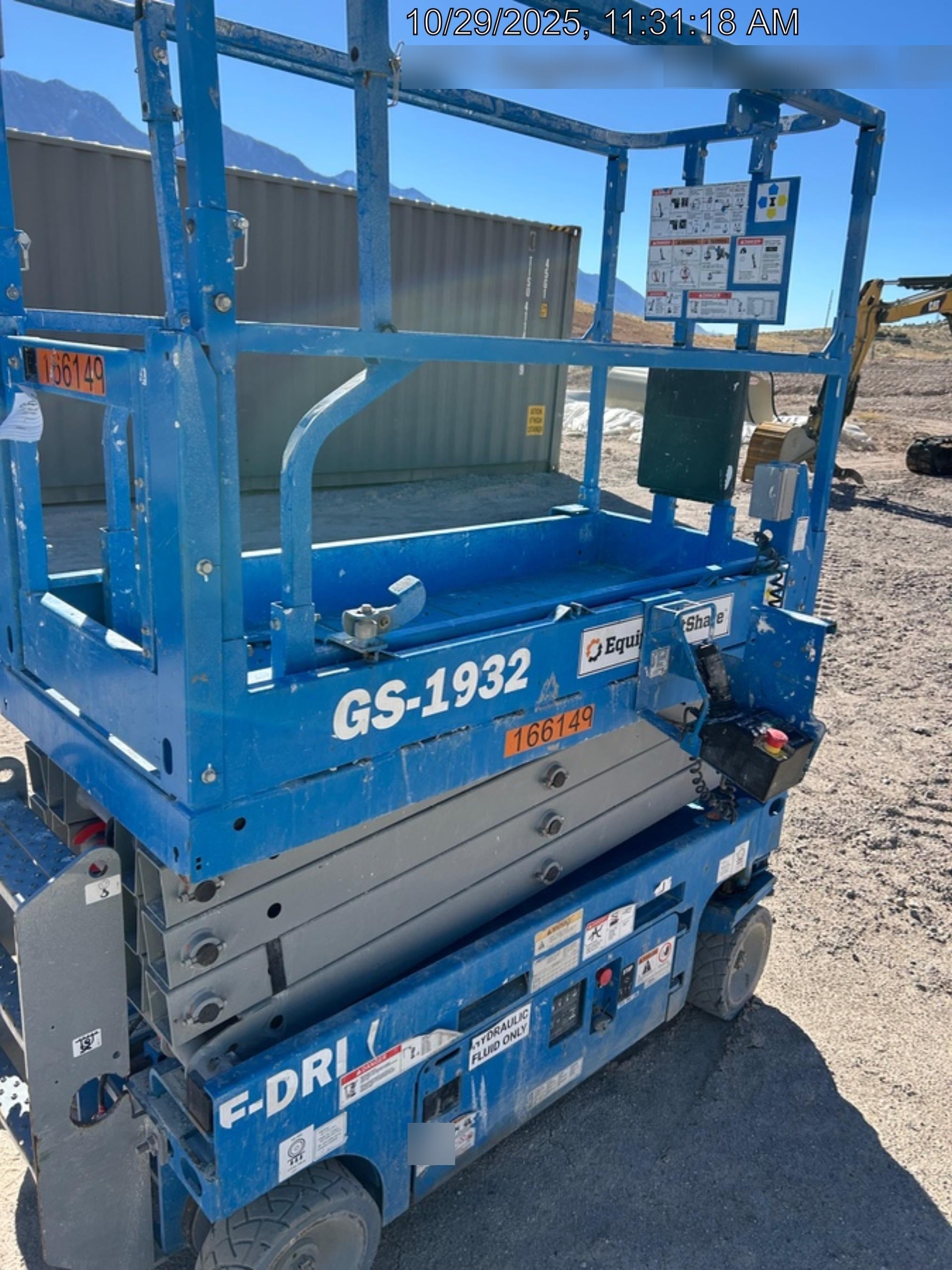 2021 Genie GS-1932 Electric Drive, Sld NM Tires, DBcns, EST