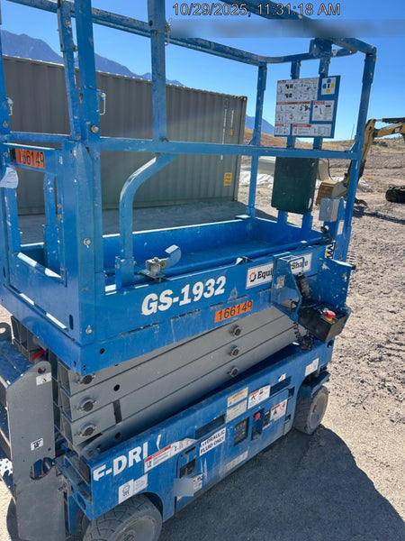 2021 Genie GS-1932 Electric Drive, Sld NM Tires, DBcns, EST