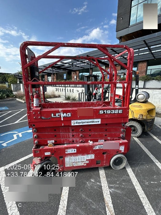 2021 Lgmg AS1932E Electric Drive, Solid Non Marking Tires, Dual Beacons