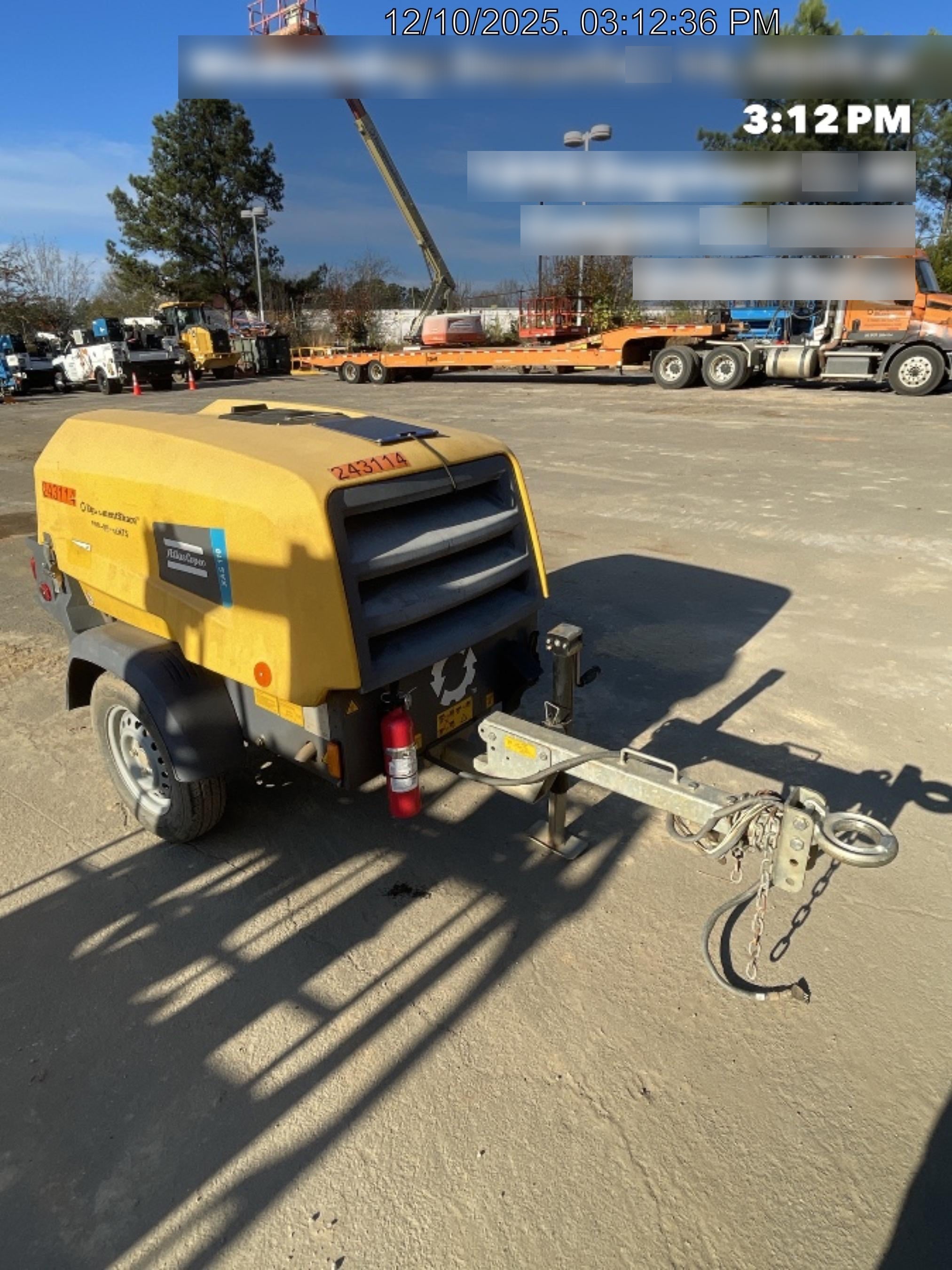 2022 ATLAS COPCO XAS 110