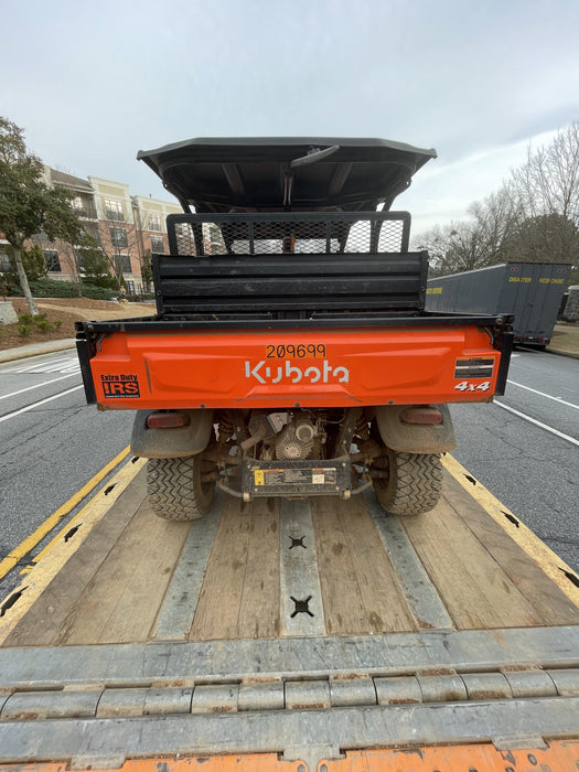 2022 Kubota RTV-X1140W-H Plastic Canopy, Windshield Acrylic Clear, LED Strobe Light, Wire Harness Kit, Back up Alarm
