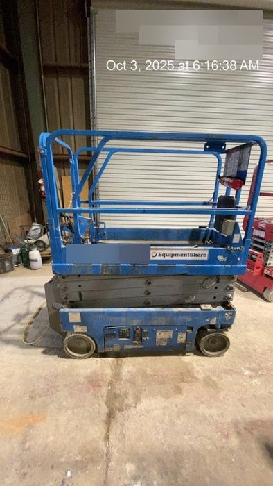 2019 Genie GS-1930 Fixed Rails with Chain Entry