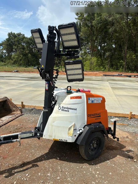 2024 Generac MLT2 Diesel, Flex Switch 120V Input, Powerzone Controller, 
(4) 320W LED Lights, 4kW Generator, 39.9 Gal Fuel Tank, 2" Ball, T3
