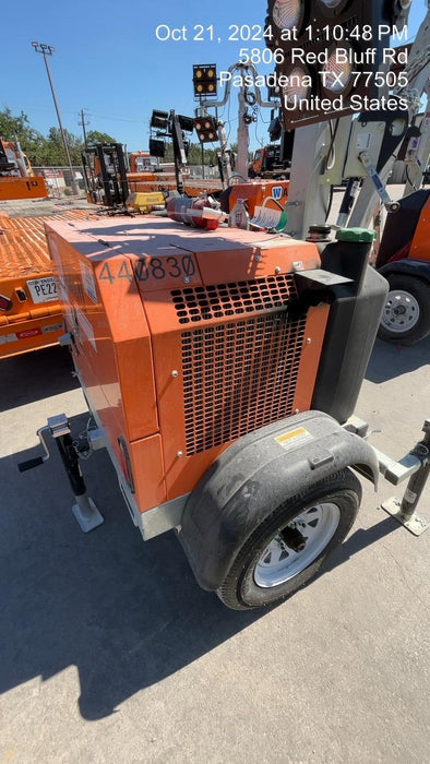 2024 Wanco WLTT-4MM4K Diesel, Deep Sea Controller, Shore Power Plug, Auto Start, (4) 350W LED Floodlights, 4kW Generator, 60 Gal Fuel Tank, 2" Ball, T3