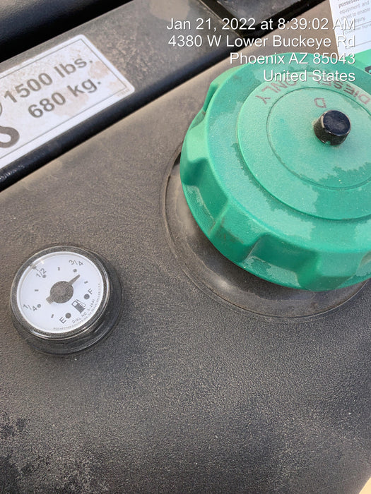 Allmand NLV3GR (4) LED Light Fixture 350W, 23' Vertical Mast, 3kW Prime, Towable, Deep Sea L401, Leveling Jacks, Yanmar T4F 5.8hp