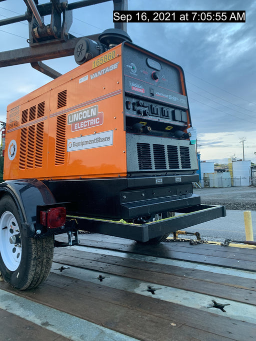 2021 Lincoln Electric Vantage 549X Ready Pak 3, ORANGE (includes trailer, cable rack, fender light kit)