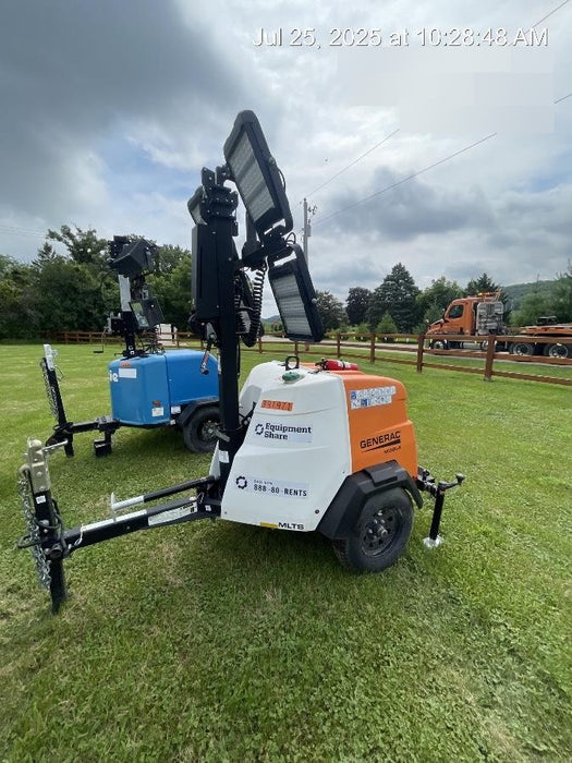 2024 Generac MLT2 Diesel, Flex Switch 120V Input, Powerzone Controller, 
(4) 320W LED Lights, 4kW Generator, 39.9 Gal Fuel Tank, 2" Ball, T3