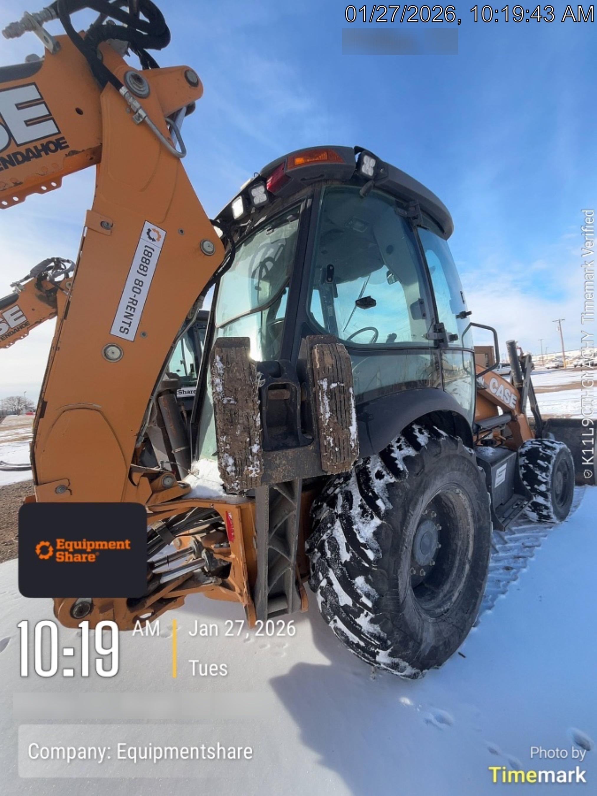 2022 CASE 580N EP - Extendable Backhoe