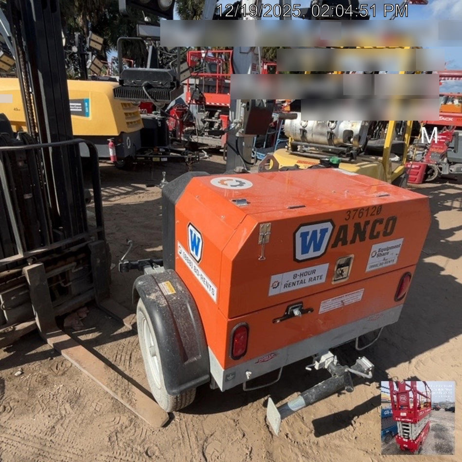 2023 Wanco WLTT-4MM4K Diesel, Deep Sea Controller, Shore Power Plug, Auto Start, (4) 350W LED Floodlights, 4kW Generator, 60 Gal Fuel Tank, 2" Ball, T3
