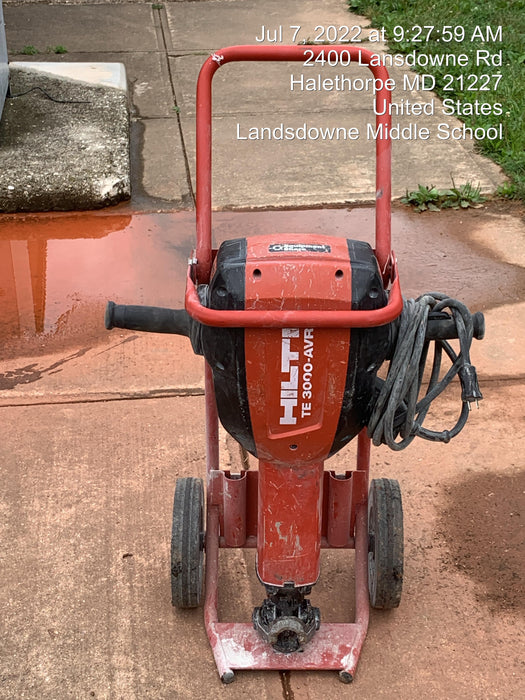 2021 HILTI TE 3000-AVR