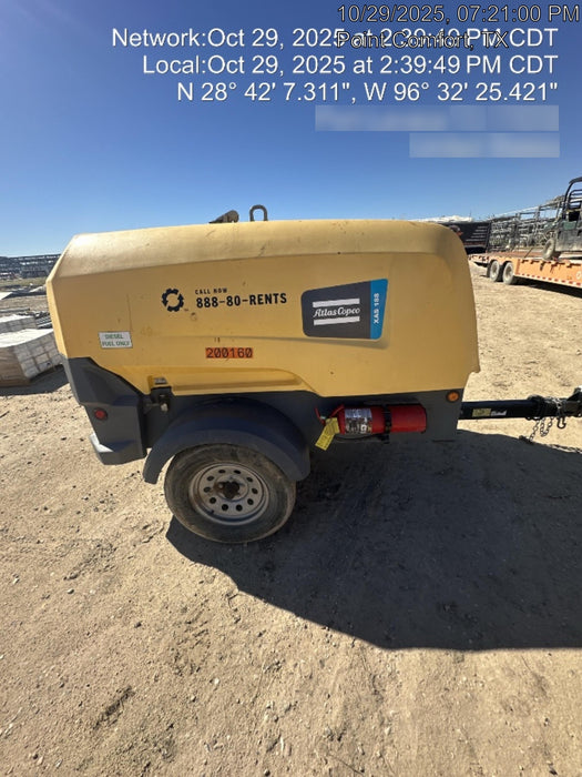 2022 ATLAS COPCO XAS188 CWK