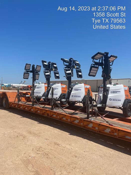 2023 Generac MLT2 Diesel, Flex Switch 120V Input, Powerzone Controller, (4) 320W LED Lights, 4kW Generator, 39.9 Gal Fuel Tank, 2" Ball, T3