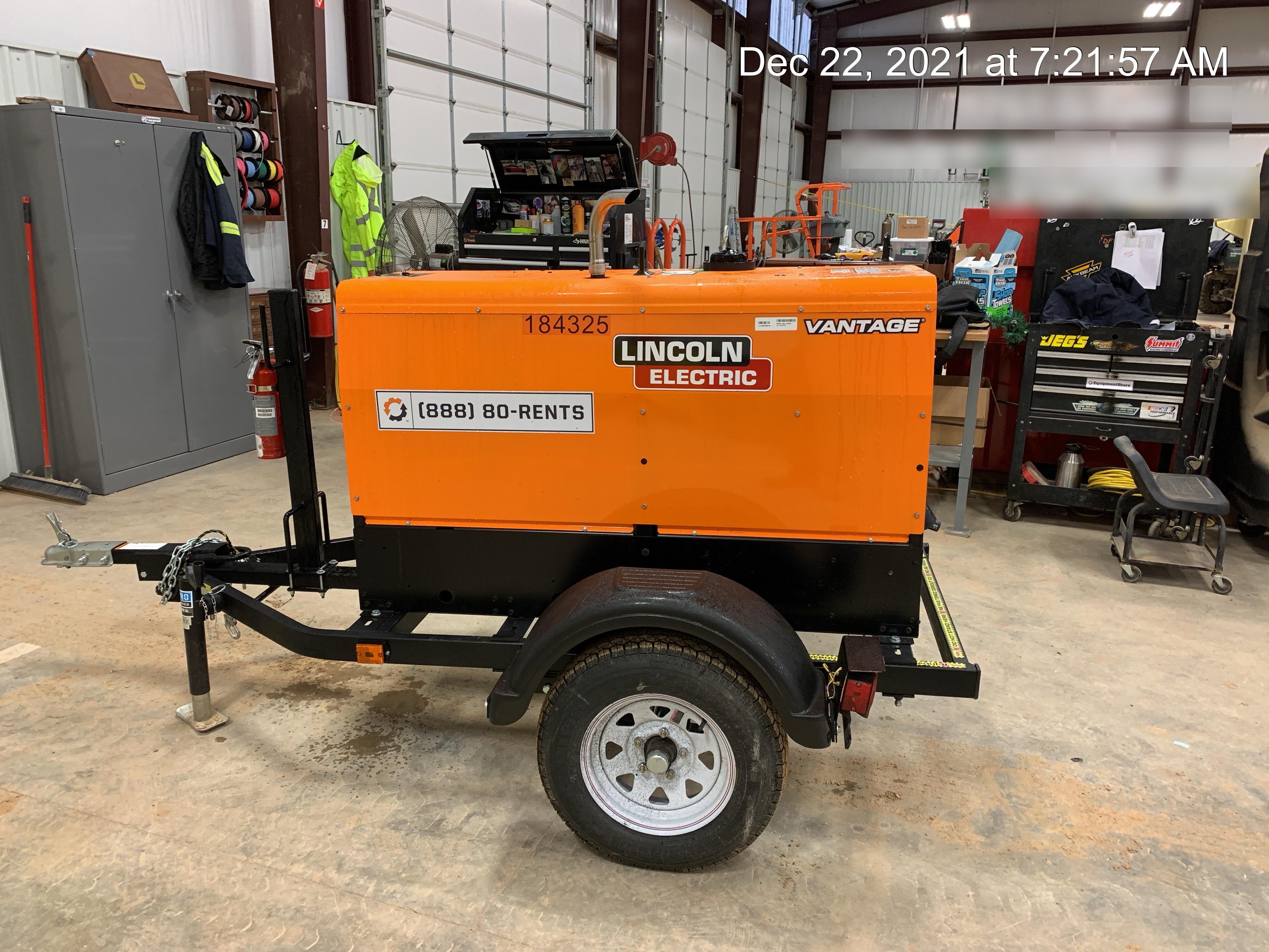 2021 Lincoln Electric Vantage 322 VANTAGE 322 READY-PAK 3