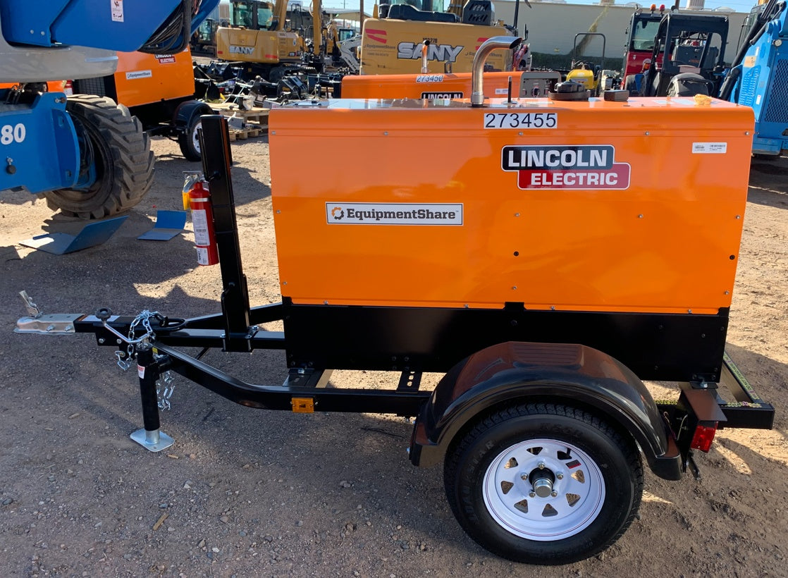 2022 Lincoln Electric LE400 Kubota V1505, Trlr, Cable Rack, Light Kit, ES Decals, T3