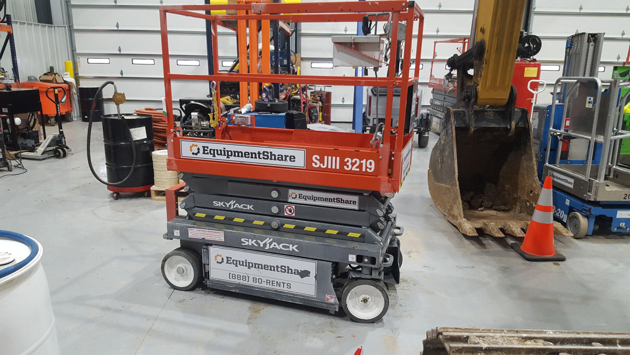 2019 Skyjack SJIII-3219 Standard Options, Trojan Batteries