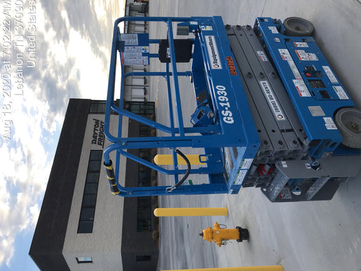 2020 Genie GS-1930 Fixed rails with chain entry gate - Pre A92.20