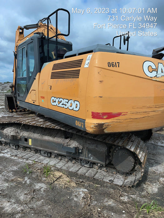 2018 CASE CX250D