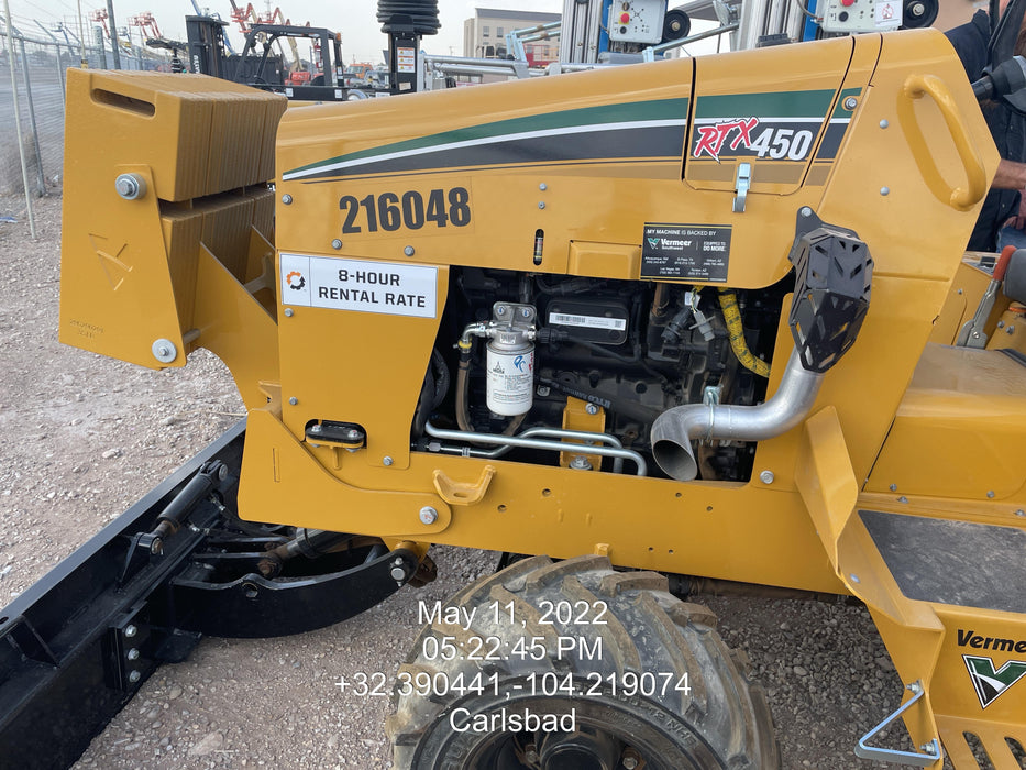 2022 VERMEER RTX450