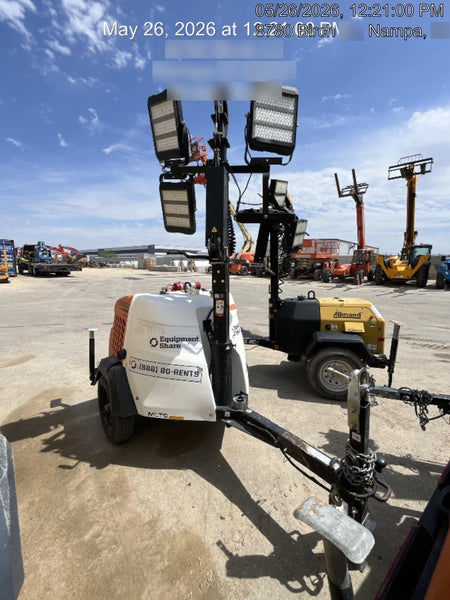 2023 Generac MLT2 Diesel, Flex Switch 120V Input, Powerzone Controller, 
(4) 320W LED Lights, 4kW Generator, 39.9 Gal Fuel Tank, 2" Ball, T3