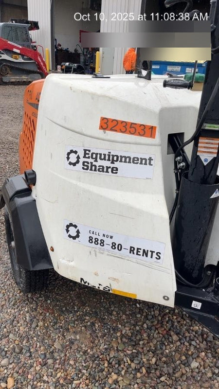 2023 Generac MLT2 Diesel, Flex Switch 120V Input, Powerzone Controller, (4) 320W LED Lights, 4kW Generator, 39.9 Gal Fuel Tank, 2" Ball, T3