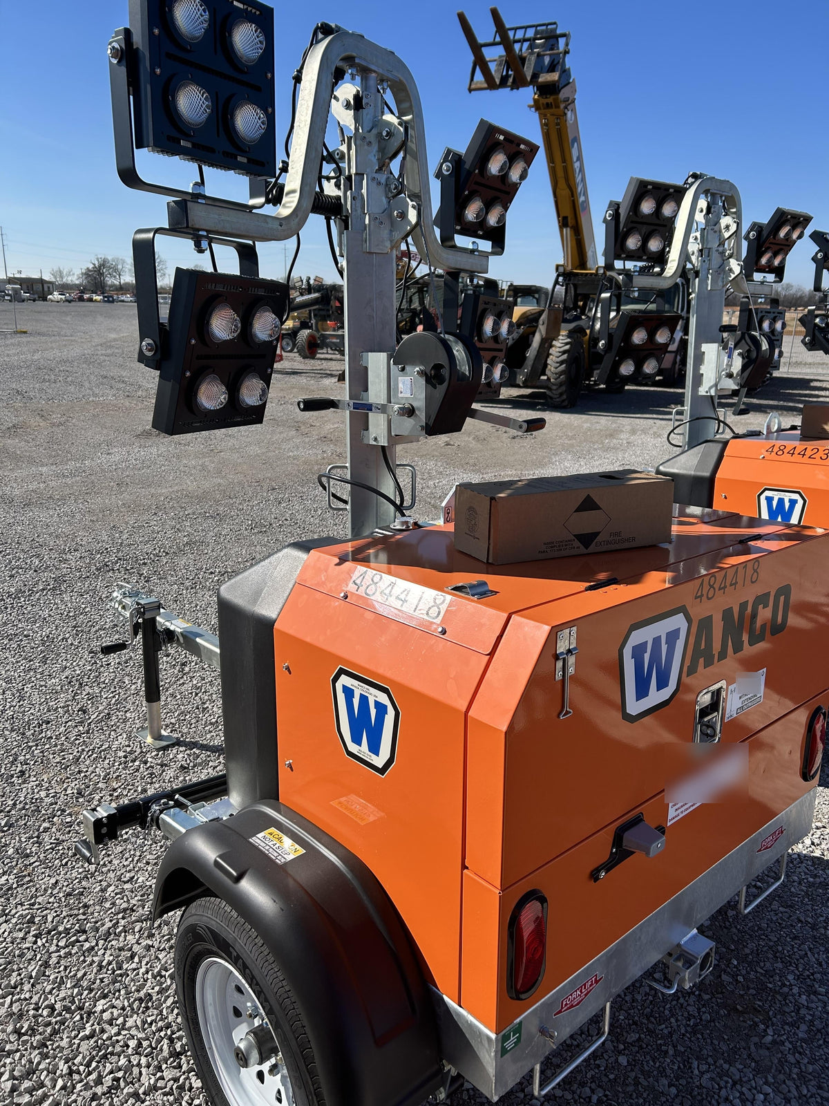 2024 Wanco WLTT-4MM4K Diesel, Mitsubishi L2E, 9.0HP @1800 rpm, Deep Sea Controller, Shore Power Plug, Auto Start, (4) 350W LED Floodlights, 4kW Generator, 60 Gal Fuel Tank, 2" Ball, T3